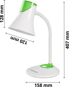 Lampka biurkowa Esperanza biała  (ELD111G) 3