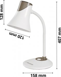 Lampka biurkowa Esperanza biała  (ELD111K) 3