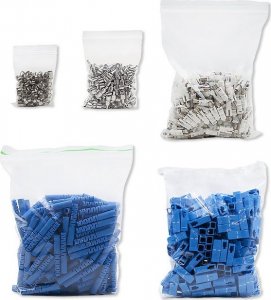 Qoltec Złącze światłowodowe SC/PC | Singlemode | 2.0 | Zestaw montażony | 200szt. 2