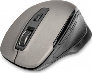 Mysz Digitus Mysz bezprzewodowa DIGITUS optyczna ergonomiczna 1600 DPI 6 przycisków 2,4 GHz, czarno-szara 1