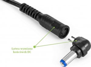 Zasilacz do laptopa Techly Zasilacz sieciowy Techly Uniwersalny Regulowany 3-12V 2.25A 27W USB 5V 1A 6