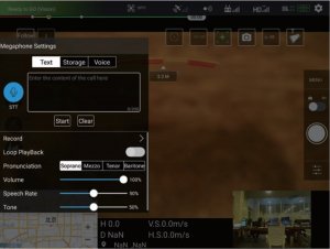 Chengzhi Głośnik, megafon MP-130 DJI SkyPort dla dronów DJI Matrice 5