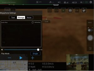 Chengzhi Głośnik, megafon MP-130 DJI SkyPort dla dronów DJI Matrice 6