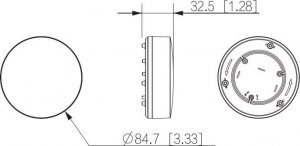 Dahua Technology Czujnik bezprzewodowy zalania DAHUA ARD912-W2(868) jednoelementowy 8