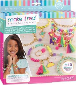 Make it Real Neo-Brite Chains & Charms zestaw do tworzenia bransoletek 1