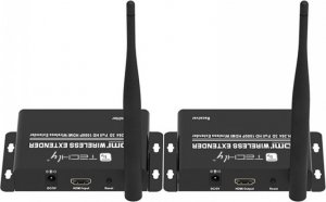 Techly Techly 365634 Bezprzewodowy Extender HDMI Full HD 1080p 60Hz, 5.8GHz, do 50m 4