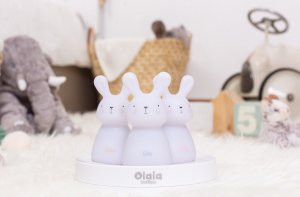 OLaLa Olala Boutique Króliczki Ścieżka Światła 3szt. biały 4