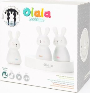 OLaLa Olala Boutique Króliczki Ścieżka Światła 3szt. biały 9