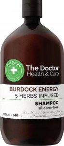 THE DOCTOR_Health &amp; Care szampon do włosów Energia Łopianiu i 5 Ziół 946ml 1