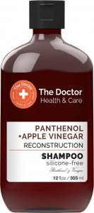 THE DOCTOR_Health &amp; Care szampon do włosów rekonstruujący Ocet Jabłkowy + Pantenol 355ml 1