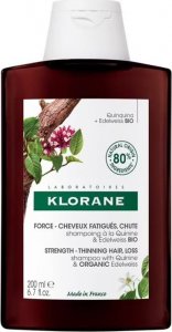 KLORANE_Strengthening Shampoo szampon do włosów z chininą i szarotką 200ml 1