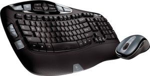 Klawiatura + mysz Logitech Cordless Desktop Wave 1
