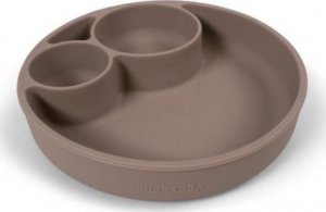 FILIBABBA Silikonowy talerzyk z przegródkami Warm 1