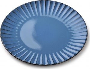 Affekdesign By Mondex EVIE BLUE Talerz obiadowy 26,5xh2cm 1