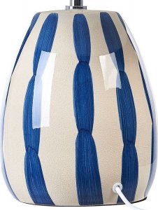 Lampa stołowa Beliani Lampa stołowa ceramiczna beżowo-niebieska LUCHETTI 7