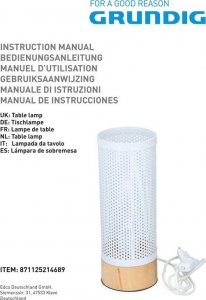 Lampa stołowa Grundig Grundig - Lampa stołowa 3