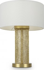 Lampa stołowa Maytoni Lampa stołowa Impressive MOD151TL-01G do salonu biała złota 1