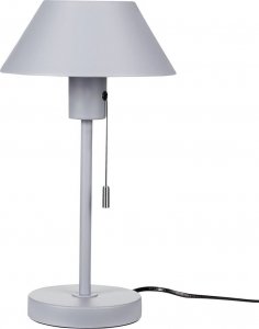 Lampa stołowa Beliani Lampa stołowa metalowa jasnoszara CAPARO Lumarko! 1