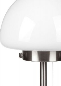 Lampa stołowa Beliani Lampa stołowa srebrna MORUGA 5