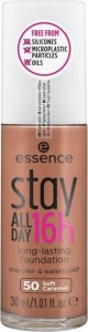 Essence Płynny Podkład do Twarzy Essence Stay All Day 16H N 50-soft caramel 30 ml 1