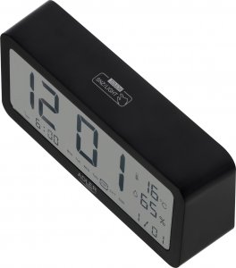 Adler Budzik na baterie Adler AD 1195B czarny 4