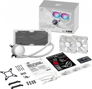 Chłodzenie wodne Asus ROG Ryuo III 240 ARGB White Edition (90RC00J1-M0UAY0) 11