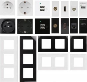 Maclean Gniazdo USB z ładowarką, pojedyncze, 1A, białe (MCE727W) 2