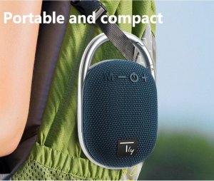 Głośnik Techly Głośnik Techly Bluetooth 5.3 5W TWS LED/MP3/USB/TF niebieski 7