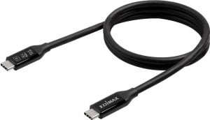 Kabel USB EdiMax USB-C - USB-C 0.5 m Czarny (UC4-005TB) 1