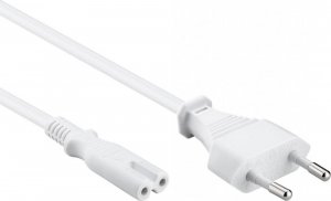 Kabel zasilający Manhattan Kabel zasilający Manhattan ósemka 1,8m biały 3