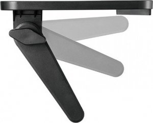 Techly Półka Techly na telewizor pod dekoder pilot regulowana 5