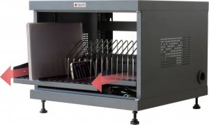 Techly Stacja ładująca Techly 14-Portowa wentylowana 6