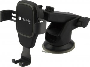 Techly Uchwyt samochodowy Techly grawitacyjny do telefonu, kratka / deska 4