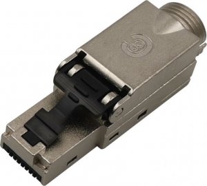 Techly Wtyk RJ45 Cat8.1 STP samozaciskowy czarny 4