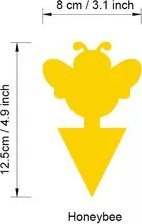 SH Design LEP NA MUSZKI, OWADY, MSZYCE PSZCZOŁA ZESTAW 12 SZTUK 2