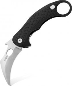 LionSteel Knives Nóż składany LionSTEEL L.E.One LE1 A BS by Emerson Design | Karambit Stonewashed MagnaCut Black Aluminium 1