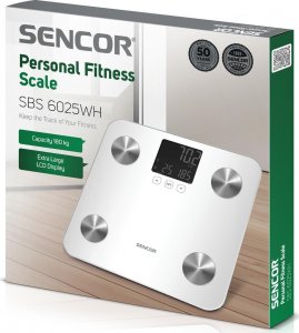 Waga łazienkowa Sencor SBS 6025WH 8