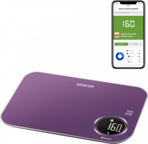Waga kuchenna Sencor SKS 7073VT z Bluetooth 3