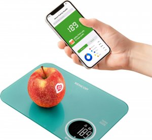 Waga kuchenna Sencor SKS 7071GR z Bluetooth 4