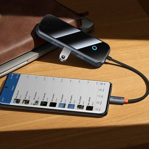 HUB USB Baseus Adapter 4w1 Baseus Hub USB-C na 4xUSB 3.0 (ciemny szary) 3