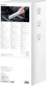 Odkurzacz ręczny Baseus Bezprzewodowy odkurzacz samochodowy Baseus A3lite (biały) 14