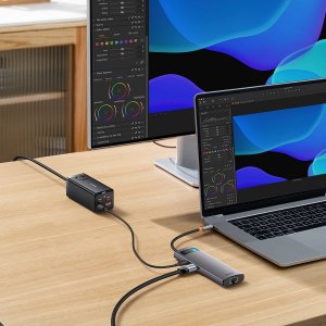 Stacja/replikator Baseus 6w1 StarJoy USB-C (WKWG080013) 9