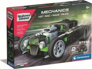 Clementoni Zestaw konstrukcyjny Laboratorium Mechaniki - Hot Rod i Race Truck 1