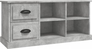 vidaXL vidaXL Szafka pod TV, szarość betonu, 102x35,5x47,5 cm 2