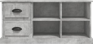 vidaXL vidaXL Szafka pod TV, szarość betonu, 102x35,5x47,5 cm 6