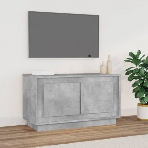 vidaXL vidaXL Szafka pod TV, szarość betonu, 80x35x45 cm 1