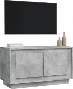 vidaXL Szafka pod TV, szarość betonu, 80x35x45 cm 4