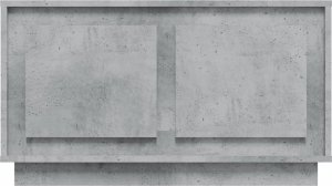 vidaXL Szafka pod TV, szarość betonu, 80x35x45 cm 6