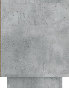 vidaXL Szafka pod TV, szarość betonu, 80x35x45 cm 8