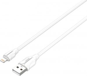 Kabel USB LDNIO USB-A - Lightning 1 m Biały (LS361 lightning) 1